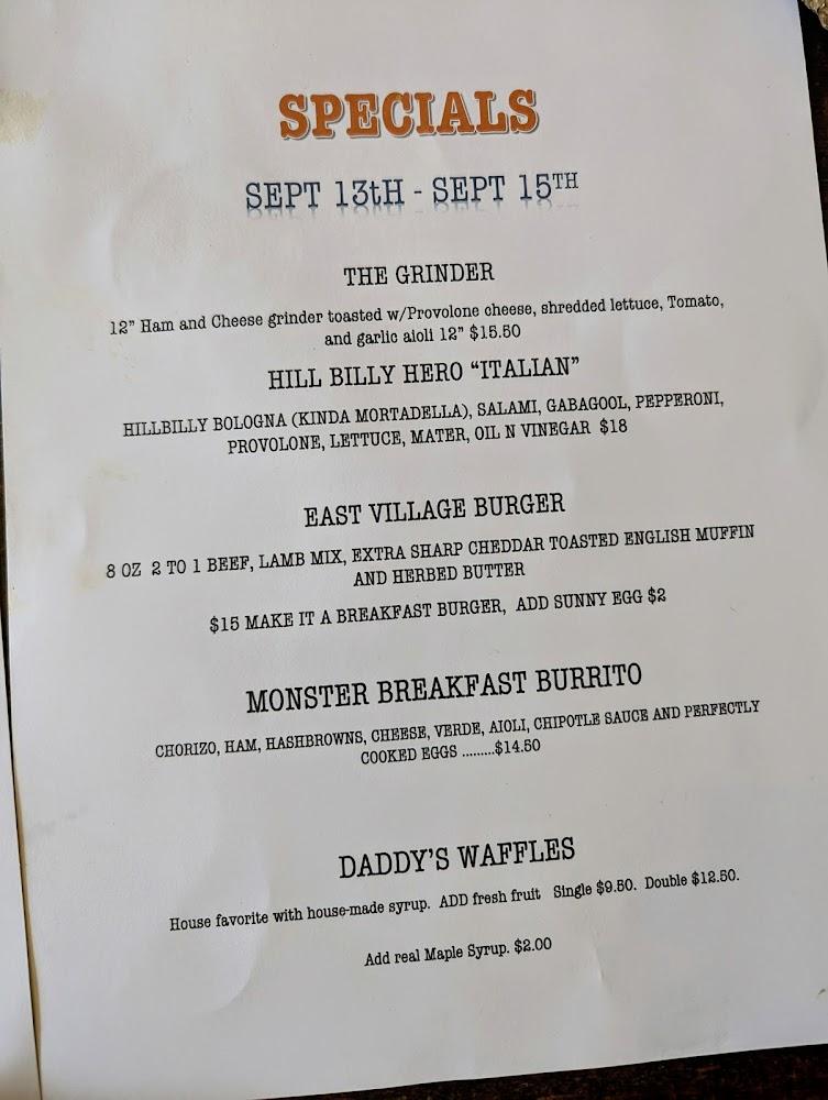 LilJumbo Coffee Cafe Resturant Menu image 2